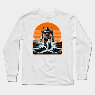 Soundwave in Japan: Giant Robot Japanese Tee Long Sleeve T-Shirt